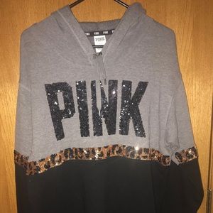Oversized Pink hoodie